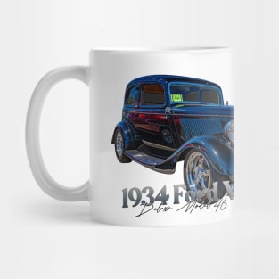 1934 Ford Victoria Deluxe Model 46 Tudor Sedan Mug